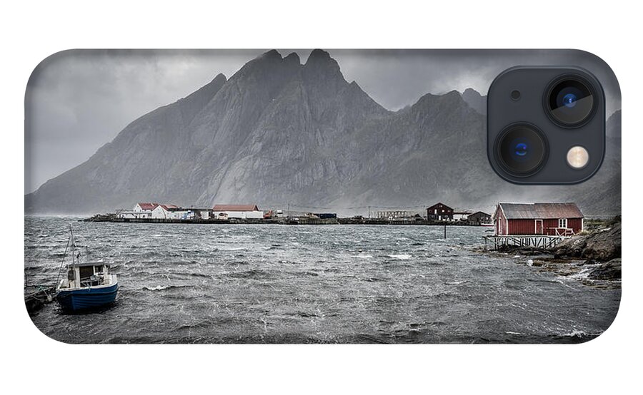 Autumn iPhone 13 Case featuring the photograph Stormy Sund by James Billings