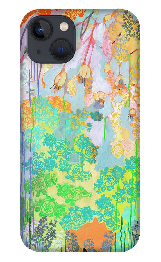 Tree iPhone 13 Case featuring the painting Summer Rain Part 2 by Jennifer Lommers