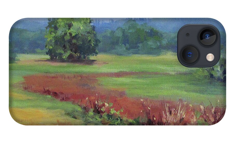 Summer iPhone 13 Case featuring the painting Summer Refuge by Karen Ilari