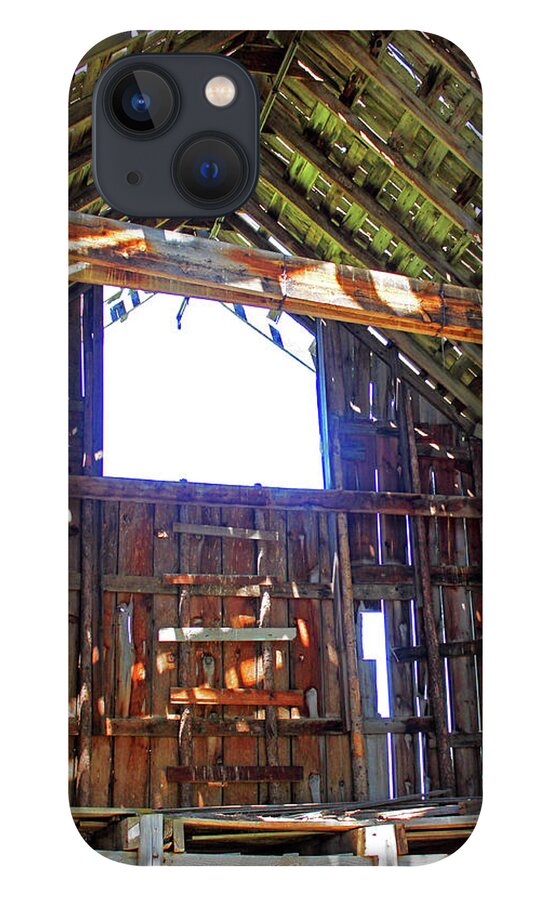 Barn iPhone 13 Case featuring the photograph Sunlit Loft by Ira Marcus