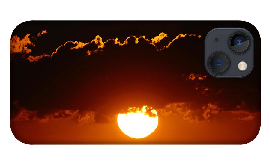 Sun iPhone 13 Case featuring the photograph Sunrise Crown by Lawrence S Richardson Jr