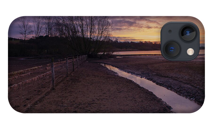 Sunrise iPhone 13 Case featuring the photograph Sunrise, Rutland Water by Nick Atkin