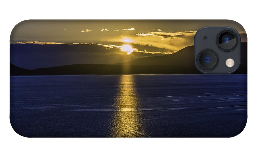 Sunset iPhone 13 Case featuring the photograph Suns Golden Rays by Mark Joseph