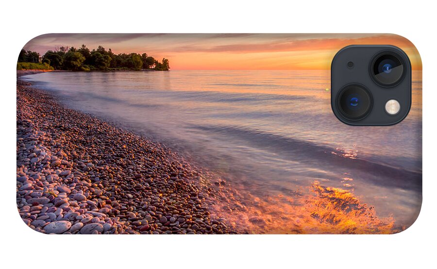 Oswego iPhone 13 Case featuring the photograph Sunset at The Loop by Rod Best