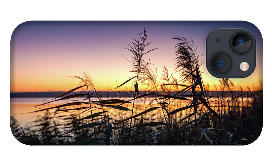Ammersee iPhone 13 Case featuring the photograph Sunset Impression by Hannes Cmarits