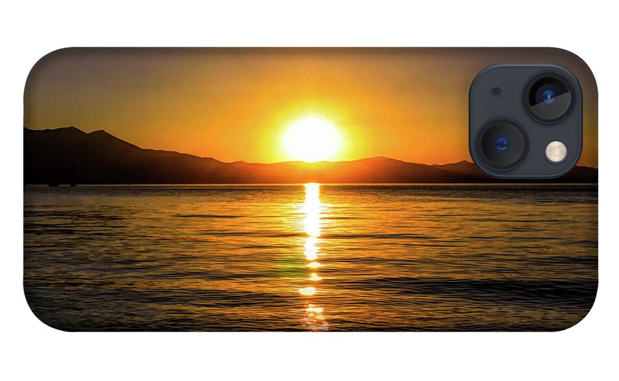Alpine iPhone 13 Case featuring the photograph Sunset Lake 1 by Joe Lach
