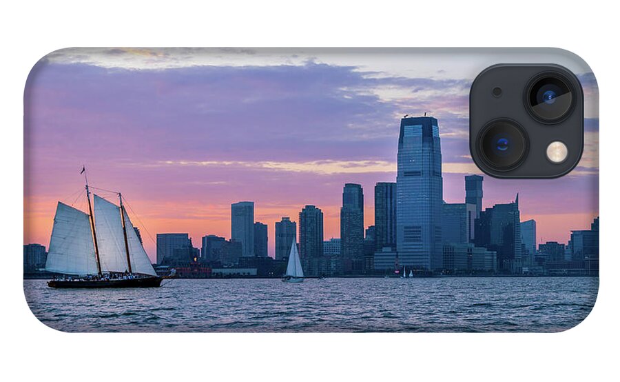 Hudson River iPhone 13 Case featuring the photograph Sunset Sail - Hudson River by Frank Mari