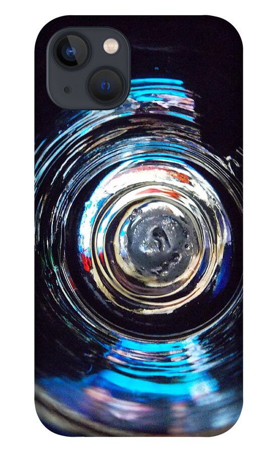 Abstract iPhone 13 Case featuring the photograph Surfing Liquid Shadows by Susan Esbensen