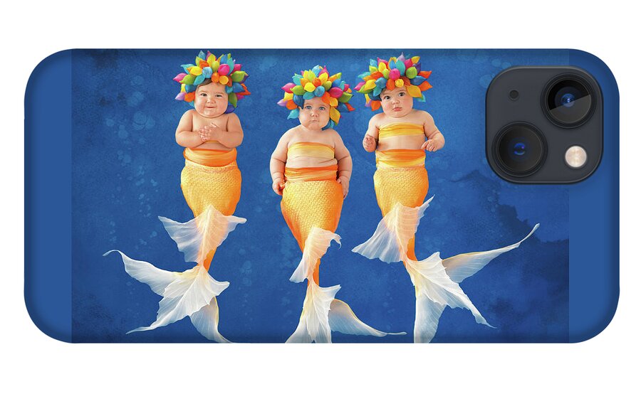 Under The Sea iPhone 13 Case featuring the photograph Synchronized Swim Team by Anne Geddes