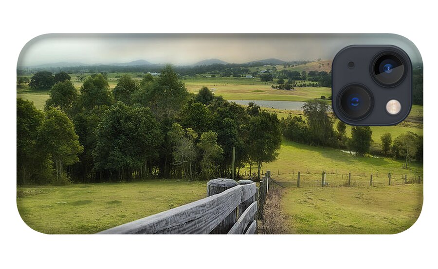 Landscape Photography iPhone 13 Case featuring the photograph Taree west 01 by Kevin Chippindall