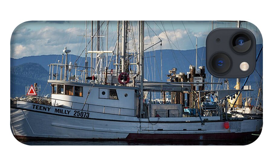 Fishing Boat iPhone 13 Case featuring the photograph Teeny Milly by Randy Hall