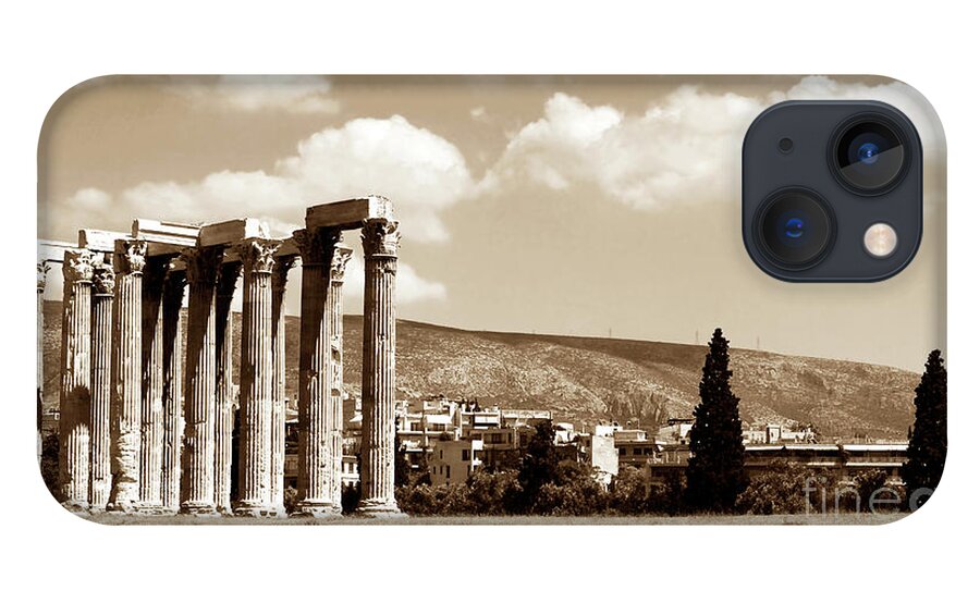 Temple Of Zeus iPhone 13 Case featuring the photograph Temple of Zeus by John Rizzuto