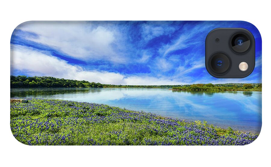 Austin iPhone 13 Case featuring the photograph Texas Bluebonnets by Raul Rodriguez