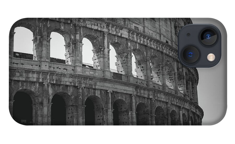 Colosseum iPhone 13 Case featuring the photograph The Colosseum, Rome Italy by Perry Rodriguez