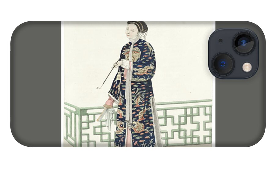 Mason (george Henry) The Costume Of China iPhone 13 Case featuring the painting The Costume of China by MotionAge Designs