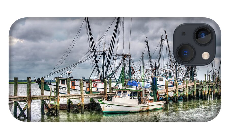 Marsh iPhone 13 Case featuring the photograph The Docks by Scott Hansen