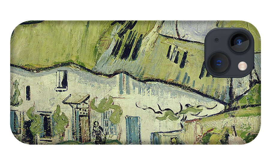 Farmhouse iPhone 13 Case featuring the painting The Farm in Summer by Vincent van Gogh