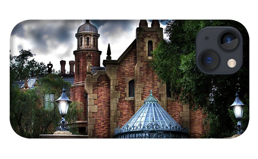 Disney iPhone 13 Case featuring the photograph The Haunted Mansion by Mark Andrew Thomas