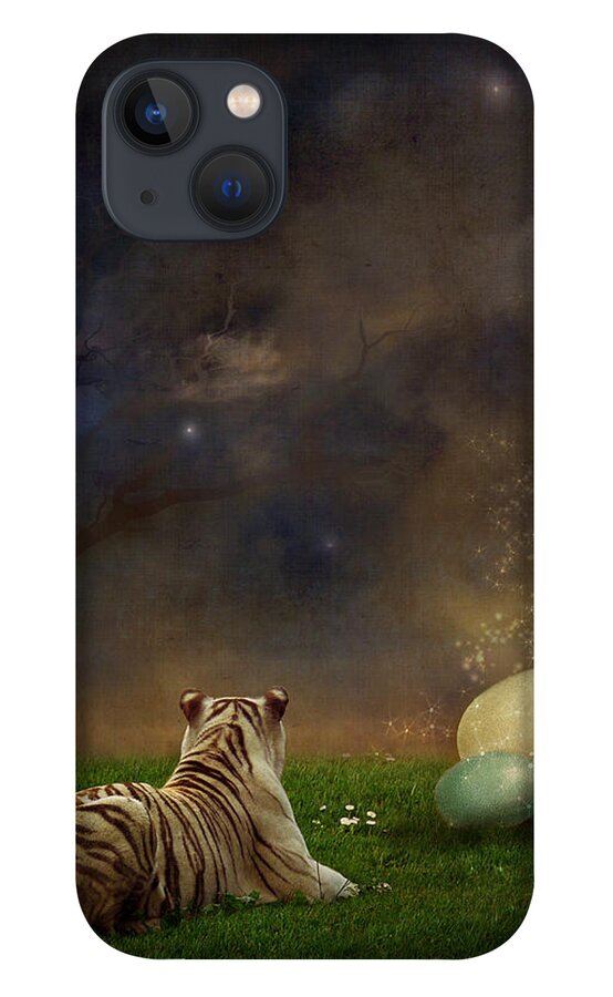 Tiger iPhone 13 Case featuring the photograph The magical of life by Martine Roch