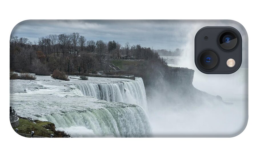 Water Falls iPhone 13 Case featuring the photograph The Mighty Niagara by Jaime Mercado