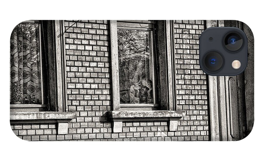 Old Man iPhone 13 Case featuring the photograph The Old Man In The Window by Jeff Breiman