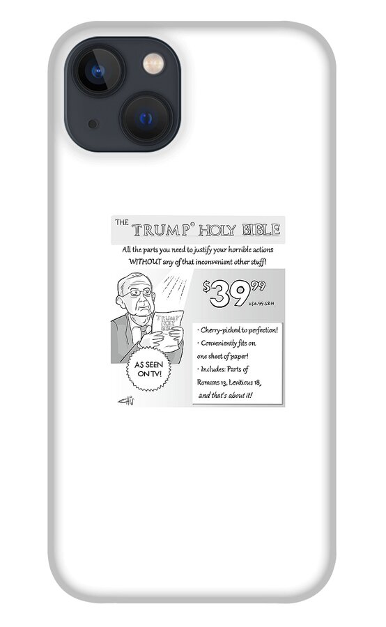 The Trump Holy Bible iPhone 13 Case