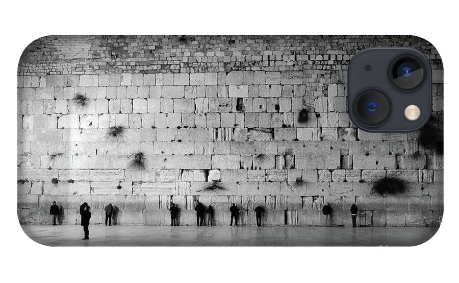 Western Wall iPhone 13 Case featuring the photograph The Western Wall, Jerusalem 2 by Perry Rodriguez