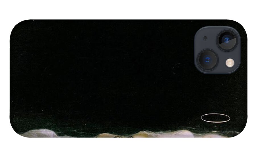 Paul Delaroche - The Young Martyr 1855 iPhone 13 Case featuring the painting The Young Martyr by MotionAge Designs