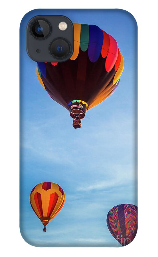 America iPhone 13 Case featuring the photograph Three Balloons by Inge Johnsson