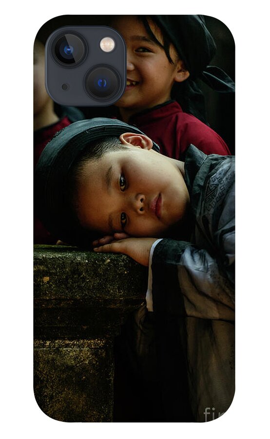 Child iPhone 13 Case featuring the photograph Tired Actor by Werner Padarin