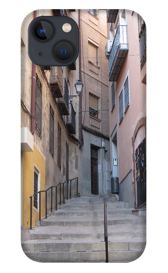 Toledo iPhone 13 Case featuring the photograph Toledo Alley Steps by John Shiron