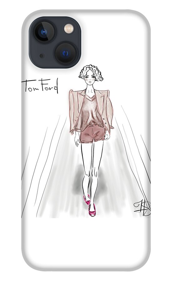 Tom Ford Fashion Week iPhone 13 Case by Hellen Shapiro - Pixels