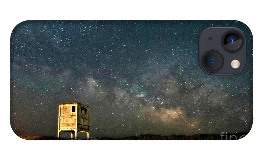 Topsail Island iPhone 13 Case featuring the photograph Tower 6 Milky Way by DJA Images
