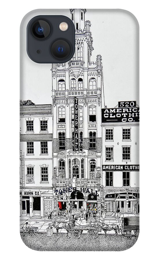 Tower Hall iPhone 13 Case featuring the photograph Tower Hall by Ira Shander