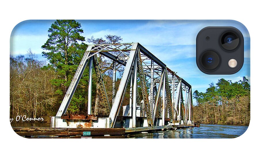 Train iPhone 13 Case featuring the photograph Train Trestle Over The Waccamaw by Joey OConnor Photography