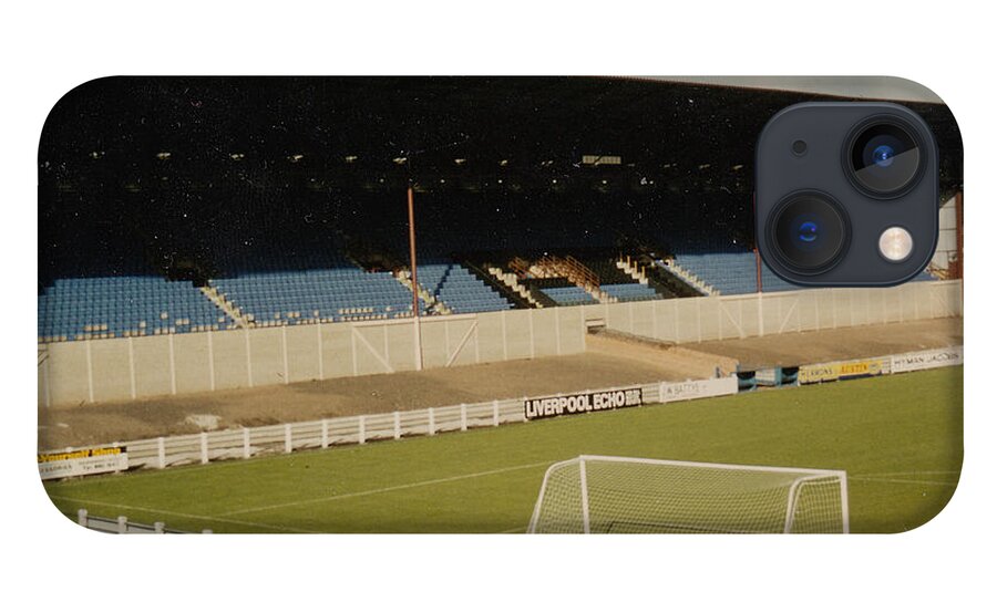  iPhone 13 Case featuring the photograph Tranmere Rovers - Prenton Park - Main Stand 2 - 1970s by Legendary Football Grounds