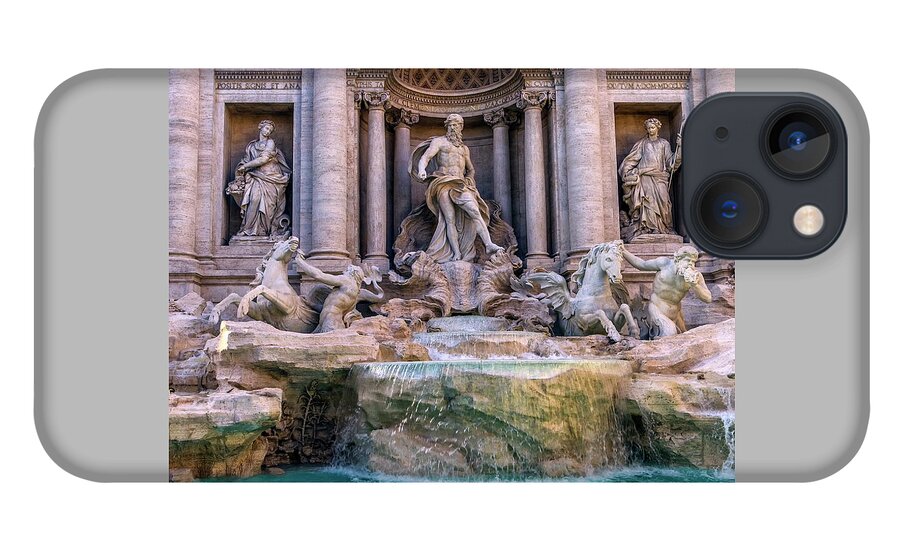 Rome iPhone 13 Case featuring the photograph Trevi fountain, Roma, Italy by Elenarts - Elena Duvernay photo