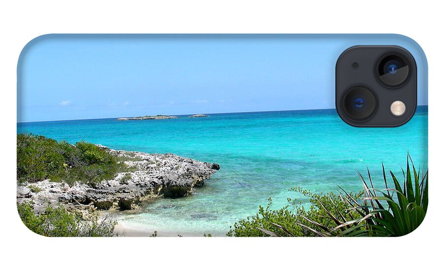 Landscape iPhone 13 Case featuring the photograph Tropical Waters by Jean Wolfrum