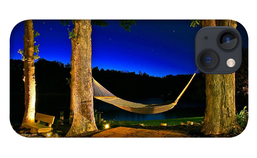 Smith Mountain Lake iPhone 13 Case featuring the photograph Twilight Hammock Smith Mountain Lake by The James Roney Collection