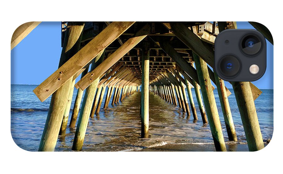Pier iPhone 13 Case featuring the photograph Under The Pier MBSP by Joey OConnor Photography