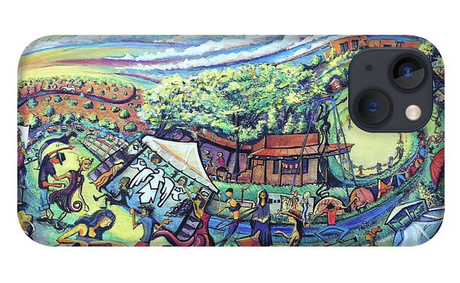 Unify iPhone 13 Case featuring the painting Unify Fest 2017 by David Sockrider