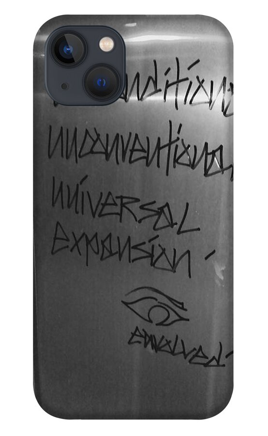 Street Art iPhone 13 Case featuring the drawing Untitled by Aort Reed