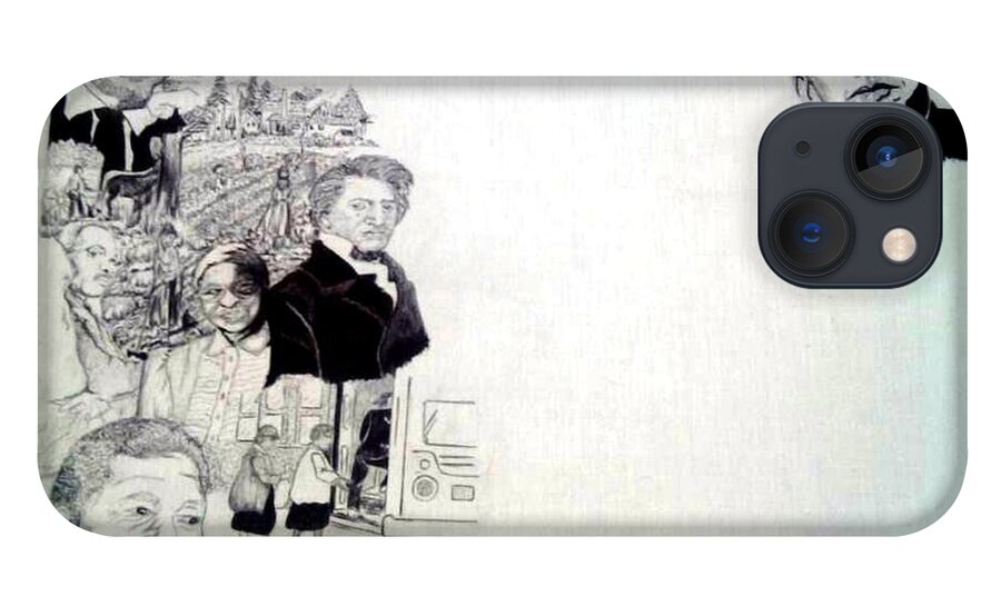 Prison Art iPhone 13 Case featuring the drawing Untitled by SD Art