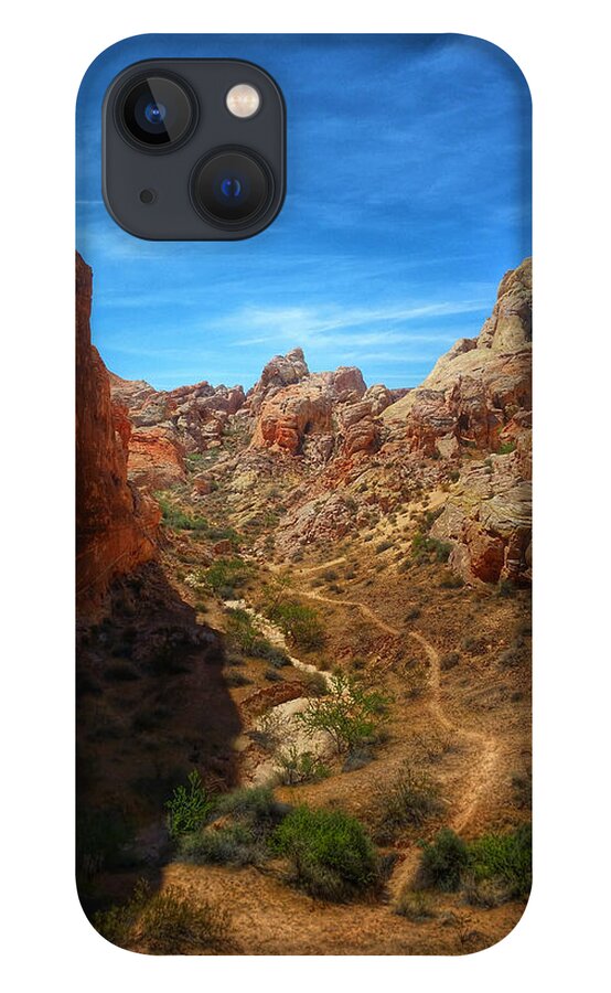 Valley Of Fire iPhone 13 Case featuring the photograph Valley of Fire 4 by Brook Burling