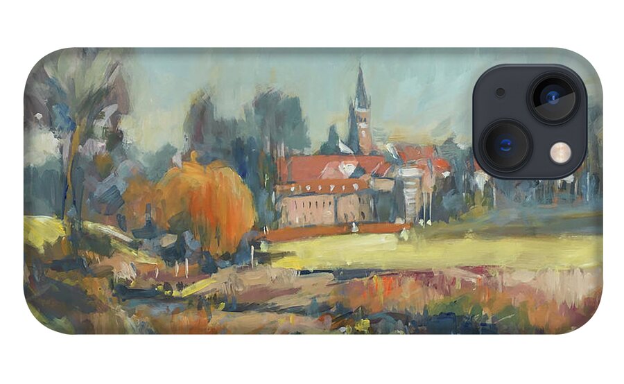 Elsloo iPhone 13 Case featuring the painting View to Elsloo by Nop Briex