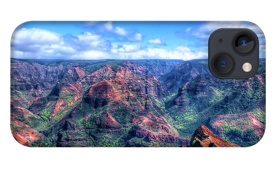 Granger Photography iPhone 13 Case featuring the photograph Waimea Canyon by Brad Granger