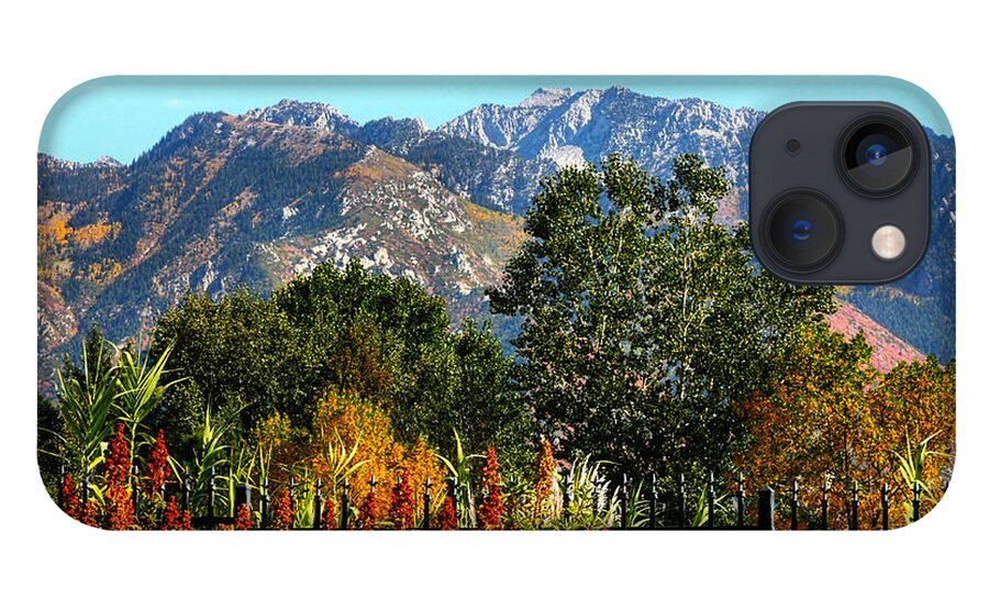 Wasatch Mountains iPhone 13 Case featuring the photograph Wasatch Mountains In Autumn by Tracie Schiebel