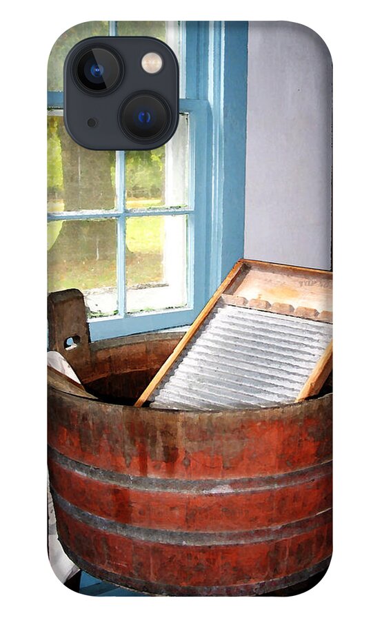 Americana iPhone 13 Case featuring the photograph Washboard by Susan Savad