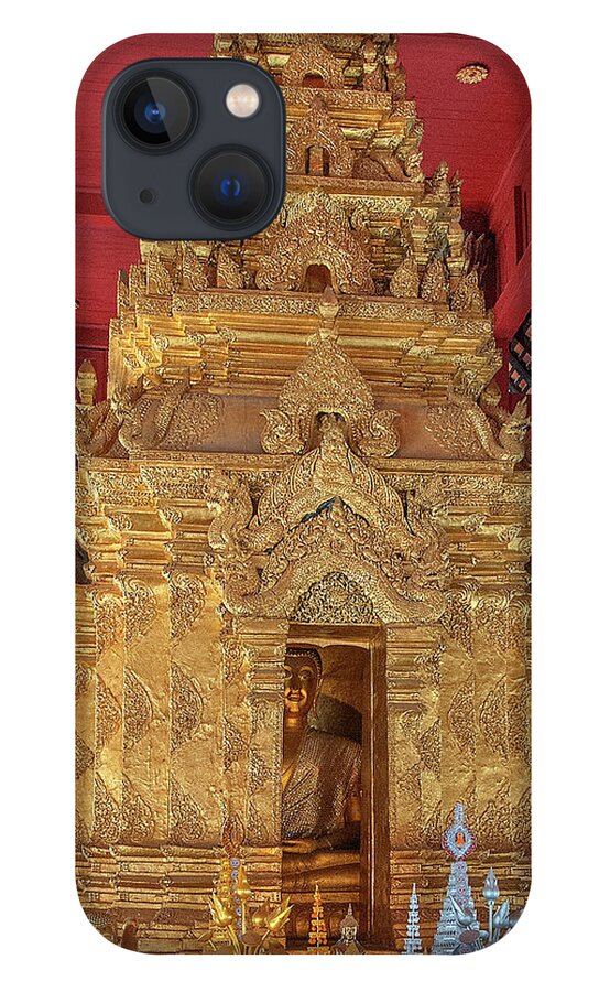 Scenic iPhone 13 Case featuring the photograph Wat Phra That Lampang Luang Phra Wihan Luang Phra Chao Lang Thong DTHLA0041 by Gerry Gantt