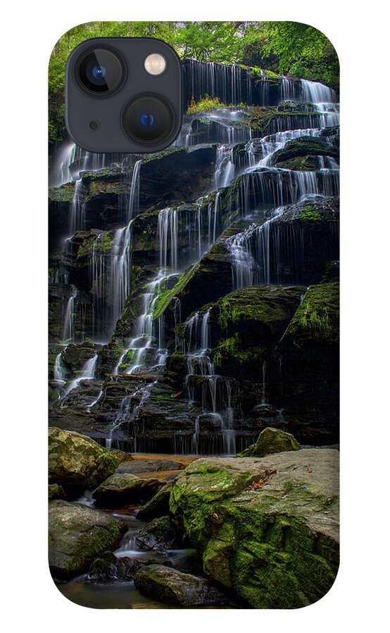 Waterfalls iPhone 13 Case featuring the photograph Water Over Granite by Robert J Wagner